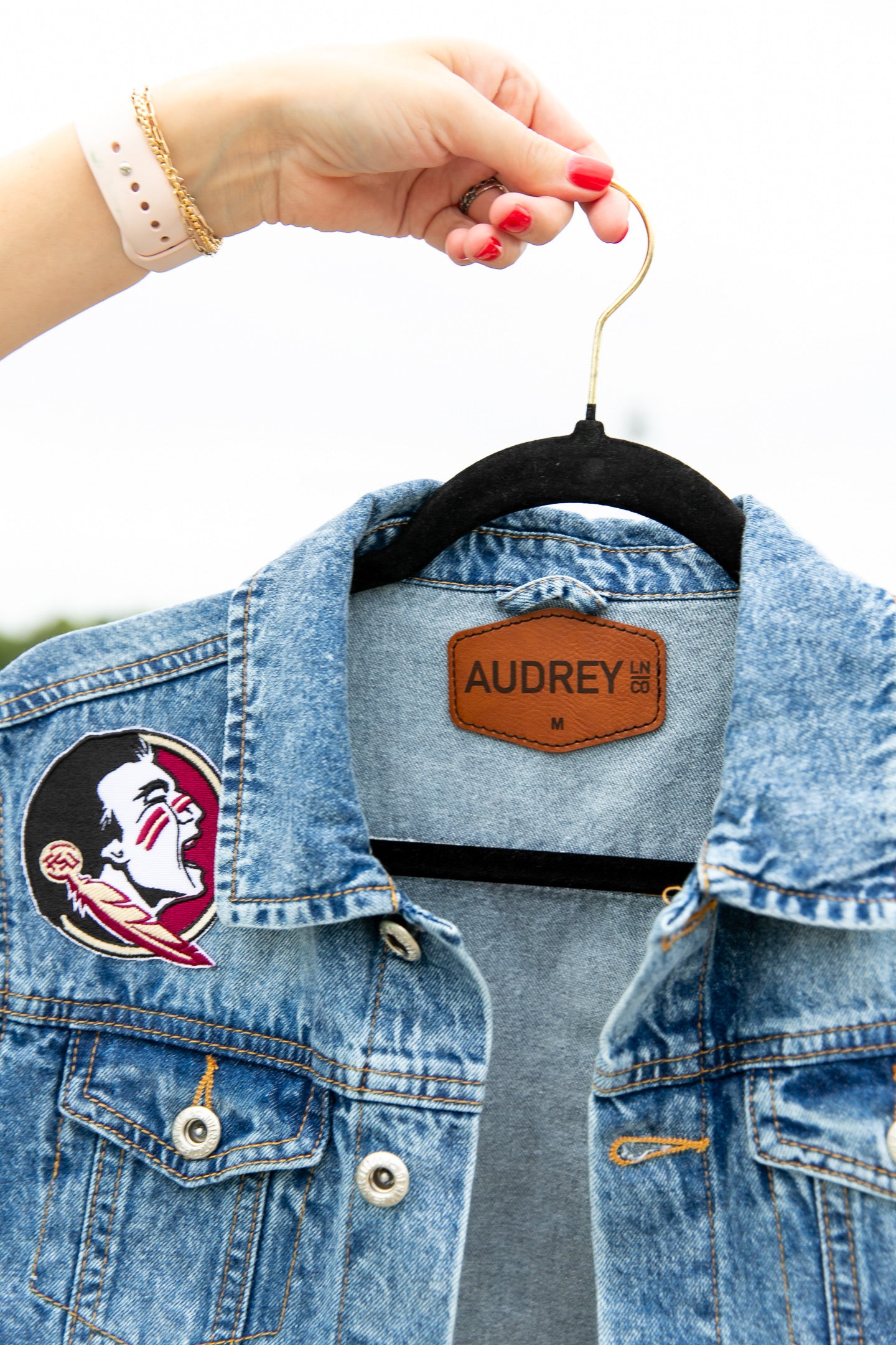 FSU Fear The Spear Custom Denim Jacket - Limited Release